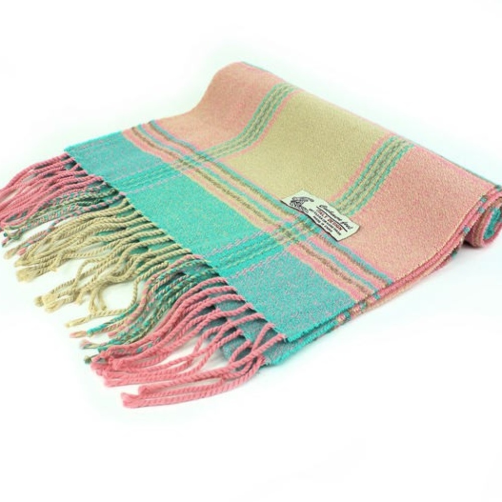 🍭Cashmere Feel Scarf- Pink Multi